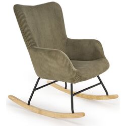 Fotoliu balansoar Halmar Belmiro (Olive/Oak) Thumb