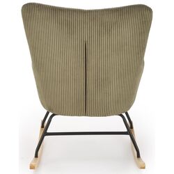 Fotoliu balansoar Halmar Belmiro (Olive/Oak) Thumb