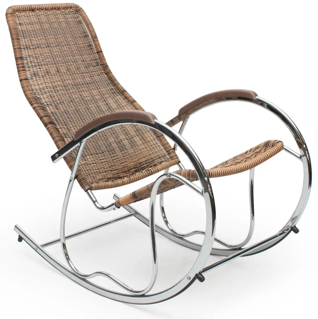 Fotoliu balansoar Halmar Ben (Brown Mix)