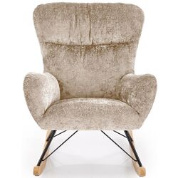Fotoliu balansoar Halmar Castro (Beige/Natural Oak) Thumb