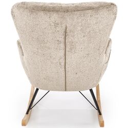 Fotoliu balansoar Halmar Castro (Beige/Natural Oak) Thumb