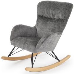 Fotoliu balansoar Halmar Castro (Grey/Natural Oak) Thumb