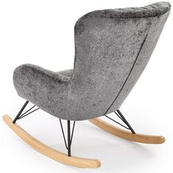 Fotoliu balansoar Halmar Castro (Grey/Natural Oak) Thumb