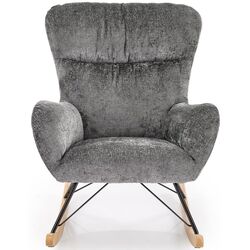 Fotoliu balansoar Halmar Castro (Grey/Natural Oak) Thumb
