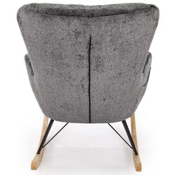 Fotoliu balansoar Halmar Castro (Grey/Natural Oak) Thumb