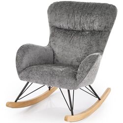 Fotoliu balansoar Halmar Castro (Grey/Natural Oak) Thumb