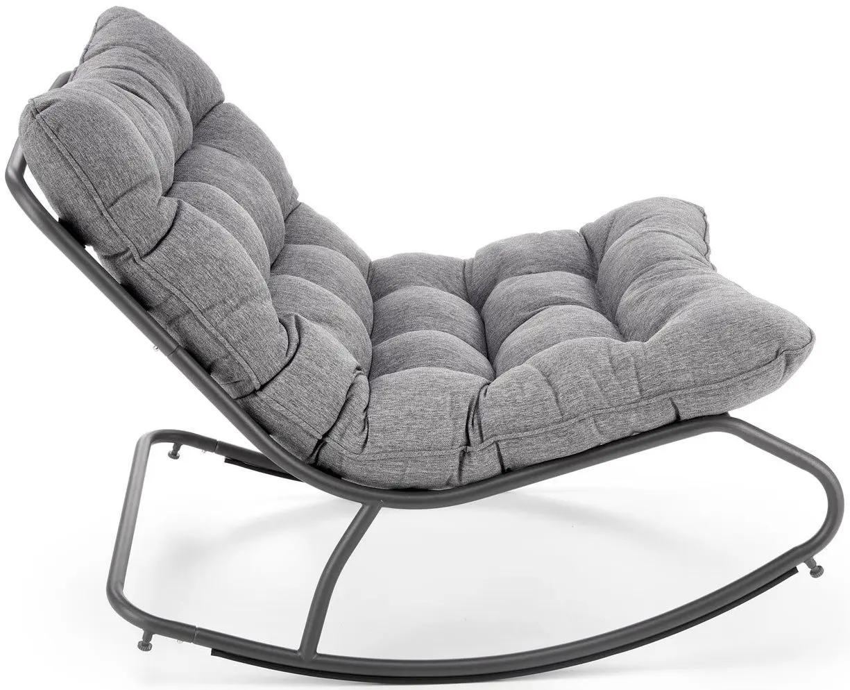 Fotoliu balansoar Halmar Gatto (Gray)