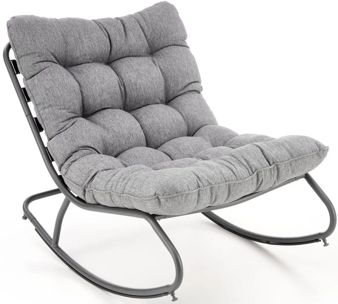 Fotoliu balansoar Halmar Gatto (Gray)