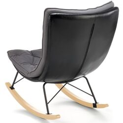 Fotoliu balansoar Halmar Indigo (Dark Grey/Black) Thumb