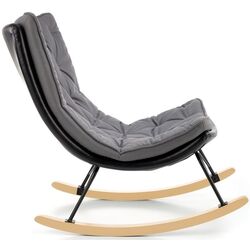 Fotoliu balansoar Halmar Indigo (Dark Grey/Black) Thumb
