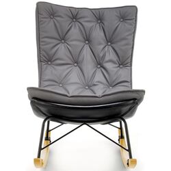 Fotoliu balansoar Halmar Indigo (Dark Grey/Black) Thumb