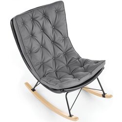 Fotoliu balansoar Halmar Indigo (Dark Grey/Black) Thumb
