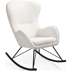 Fotoliu balansoar Halmar Liberto 3 (White/Black) Thumb