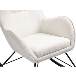 Fotoliu balansoar Halmar Liberto 3 (White/Black) Thumb