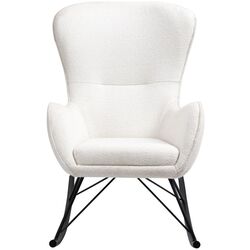 Fotoliu balansoar Halmar Liberto 3 (White/Black) Thumb