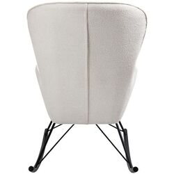 Fotoliu balansoar Halmar Liberto 3 (White/Black) Thumb