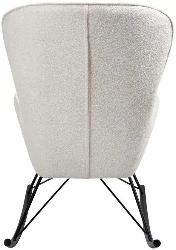 Fotoliu balansoar Halmar Liberto 3 (White/Black)