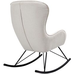 Fotoliu balansoar Halmar Liberto 3 (White/Black) Thumb