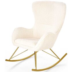 Fotoliu balansoar Halmar Liberto (Cream/Gold) Thumb