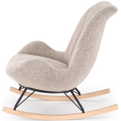Fotoliu balansoar Halmar Luis (Dark Beige) Thumb