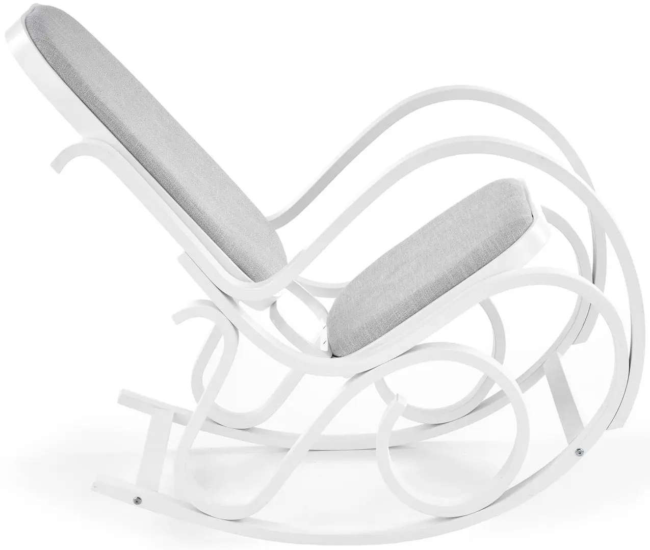 Fotoliu balansoar Halmar Max Bis Plus (White)