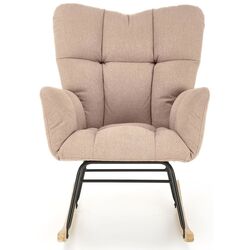 Кресло-качалка Halmar Vasco (Beige/Oak) Thumb