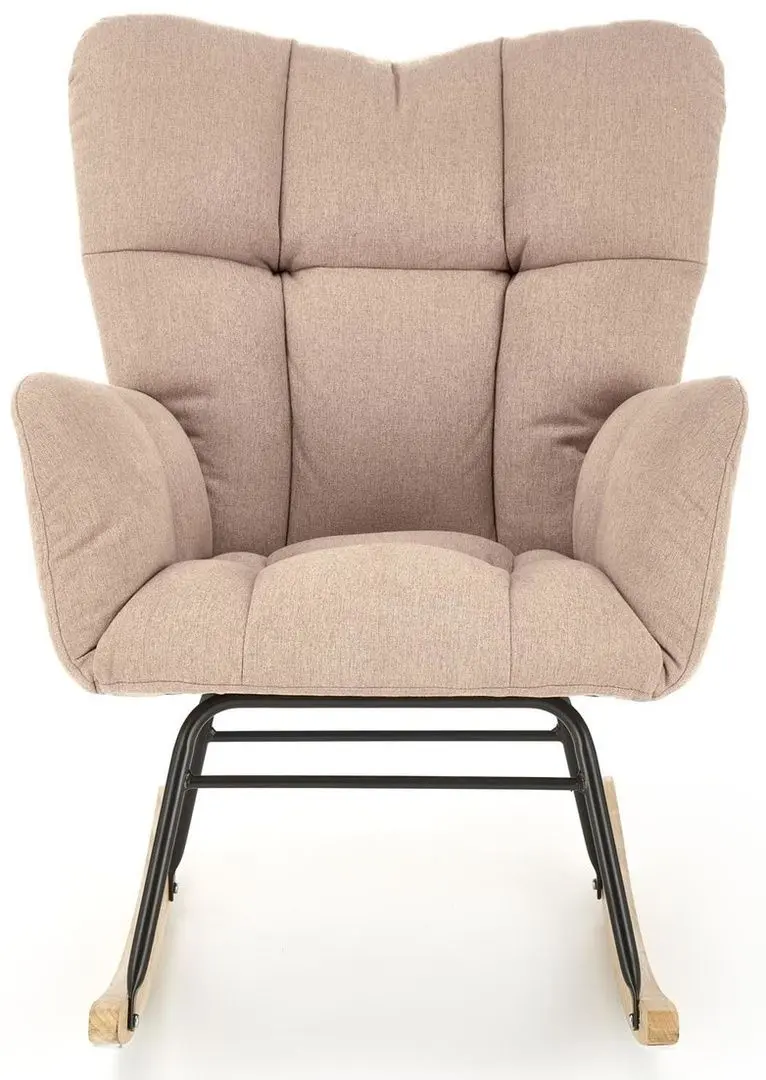 Кресло-качалка Halmar Vasco (Beige/Oak)