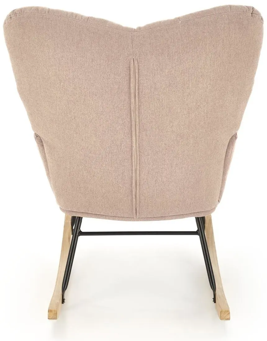 Кресло-качалка Halmar Vasco (Beige/Oak)