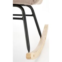 Кресло-качалка Halmar Vasco (Beige/Oak) Thumb