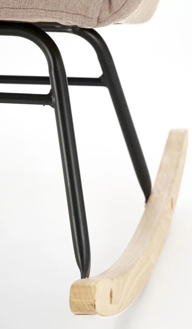 Кресло-качалка Halmar Vasco (Beige/Oak)