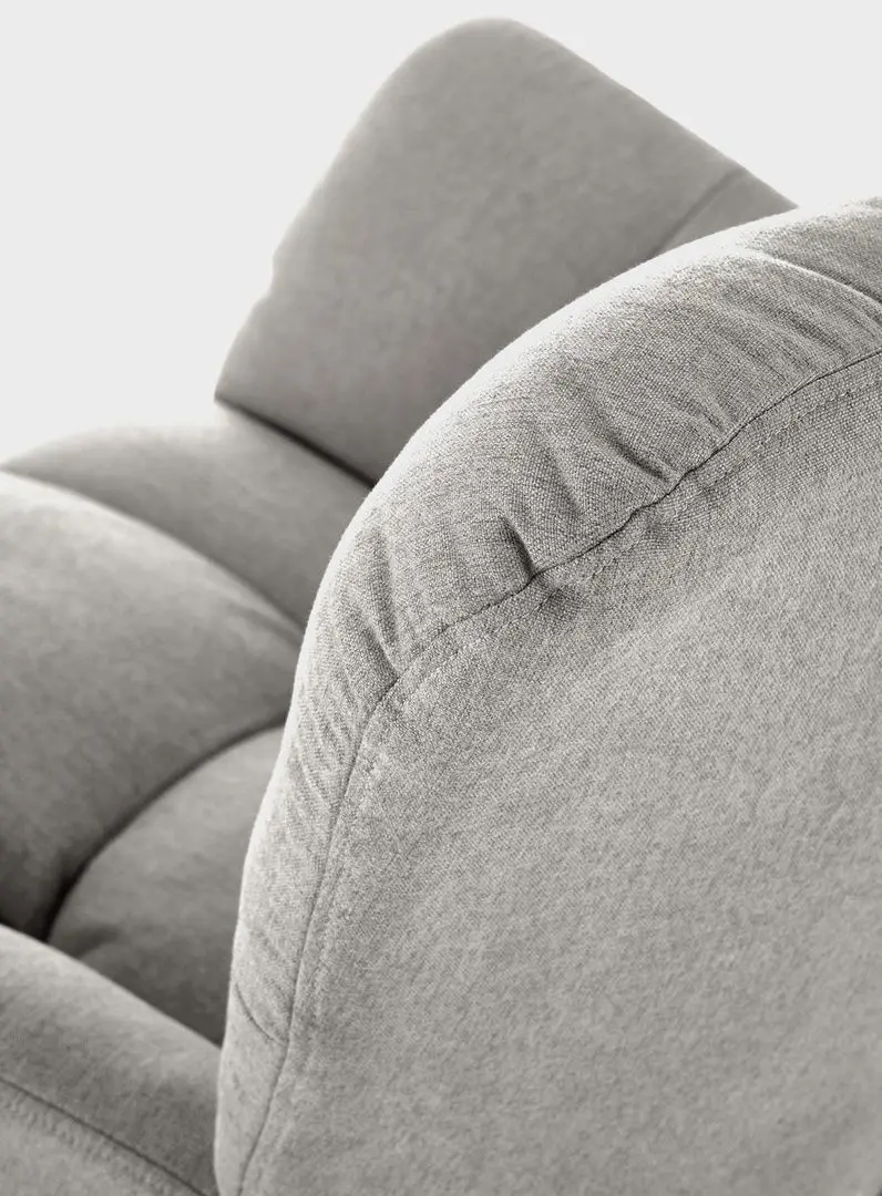 Fotoliu balansoar Halmar Vasco (Grey/Oak)