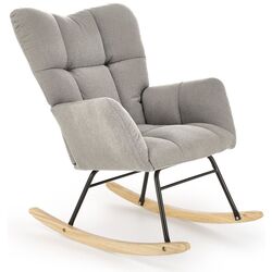 Fotoliu balansoar Halmar Vasco (Grey/Oak) Thumb