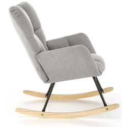Fotoliu balansoar Halmar Vasco (Grey/Oak) Thumb