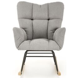 Fotoliu balansoar Halmar Vasco (Grey/Oak) Thumb