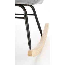 Fotoliu balansoar Halmar Vasco (Grey/Oak) Thumb