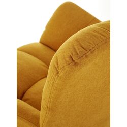 Fotoliu balansoar Halmar Vasco (Mustard/Natural Oak/Black) Thumb