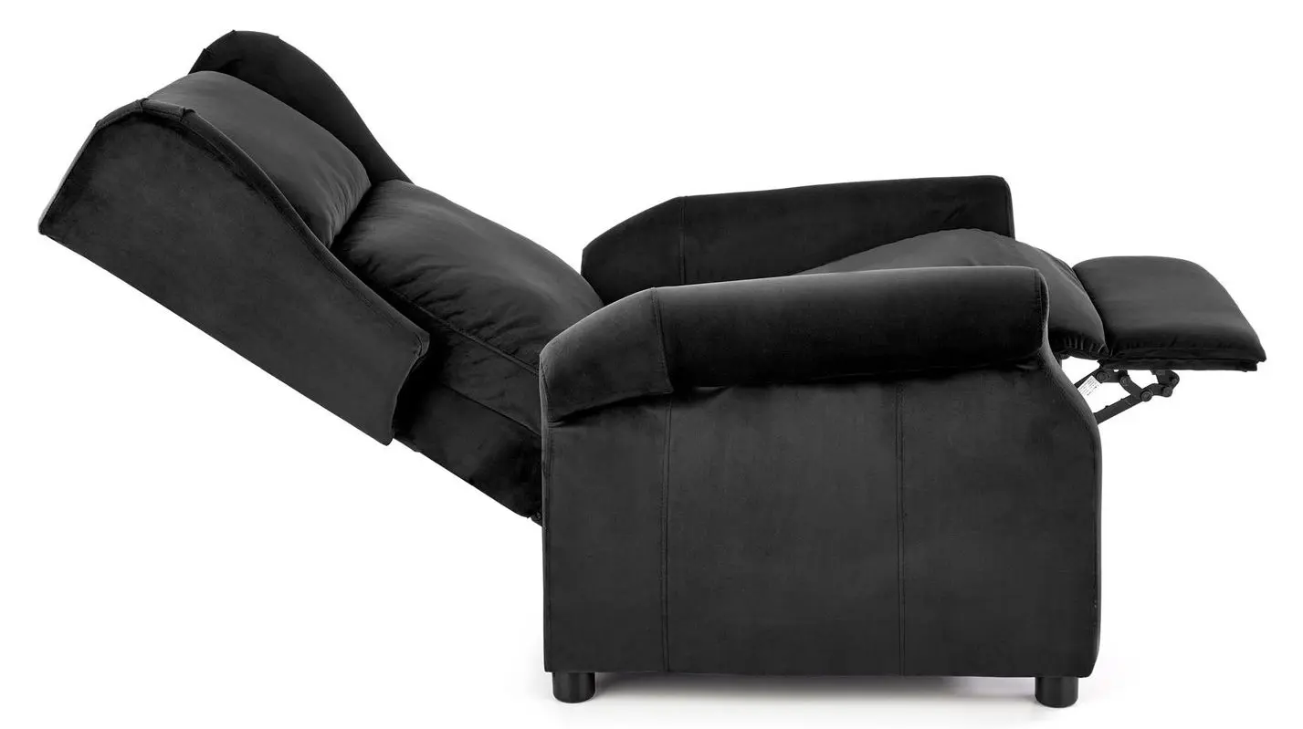 Fotoliu-recliner Halmar Agustin 2 (Black)