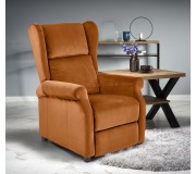 Fotoliu-recliner Halmar Agustin 2 (Cinnamon)