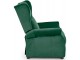 Fotoliu-recliner Halmar Agustin 2 (Dark Green)