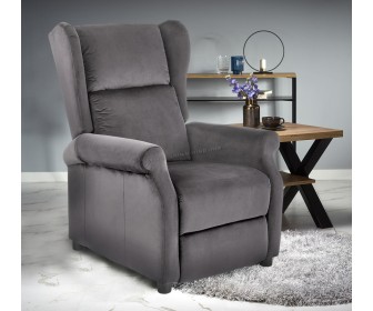 Fotoliu-recliner Halmar Agustin 2 (Grey)