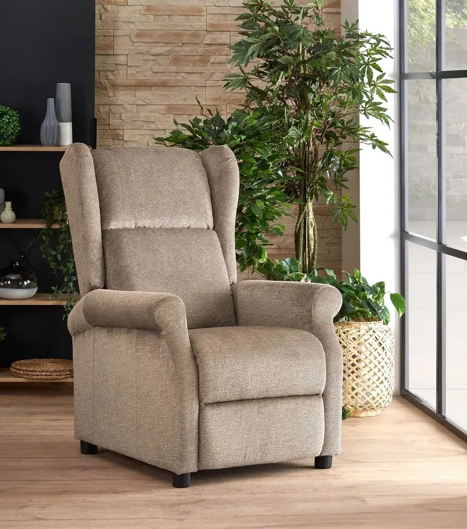 Fotoliu-recliner Halmar Agustin M (Beige)