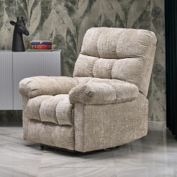 Fotoliu-recliner Halmar Amore (Beige)