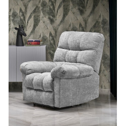 Fotoliu-recliner Halmar Amore (Grey)