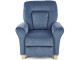 Fotoliu-recliner Halmar Bard (Dark Blue)