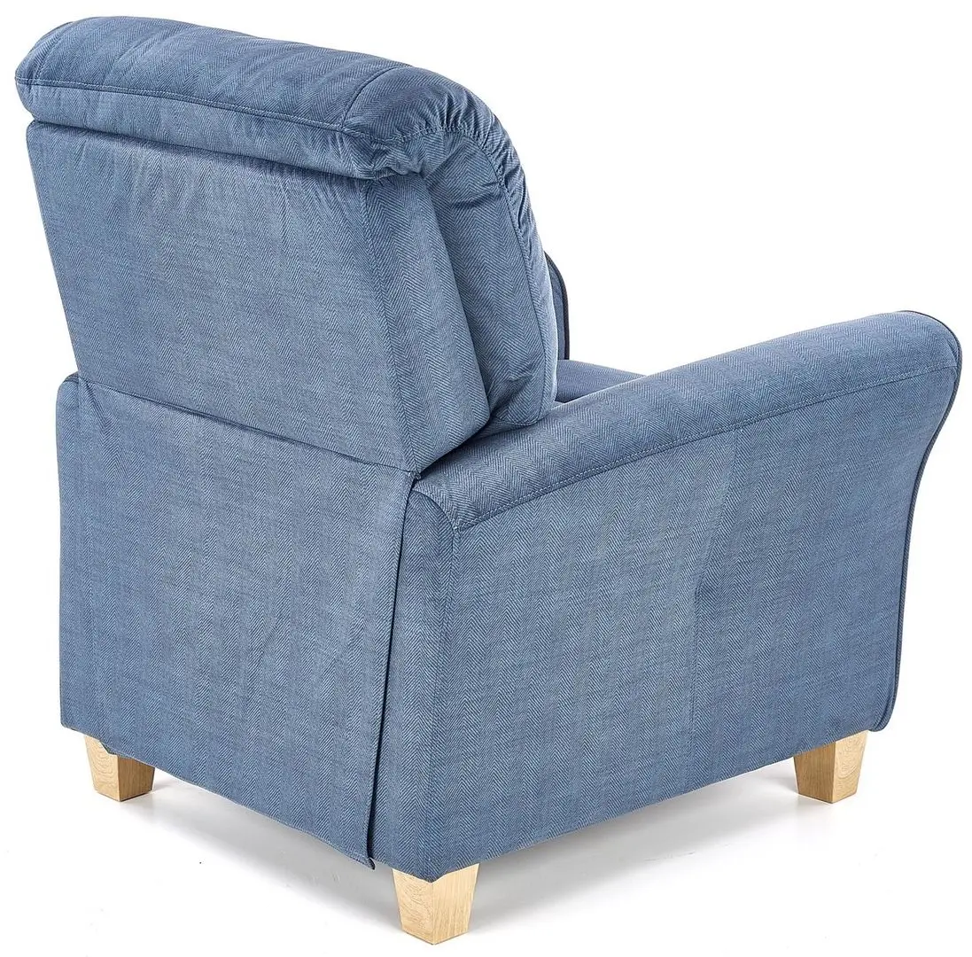 Fotoliu-recliner Halmar Bard (Dark Blue)