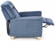 Fotoliu-recliner Halmar Bard (Dark Blue)