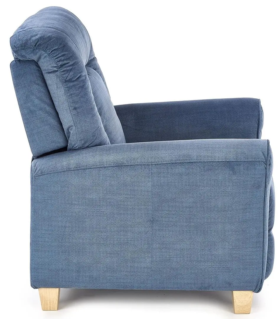 Fotoliu-recliner Halmar Bard (Dark Blue)