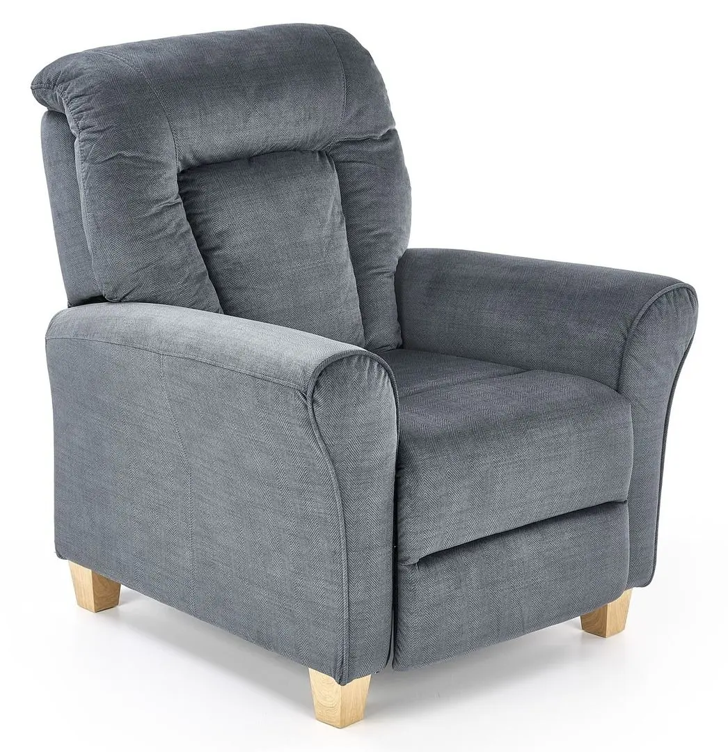 Fotoliu-recliner Halmar Bard (Gray)