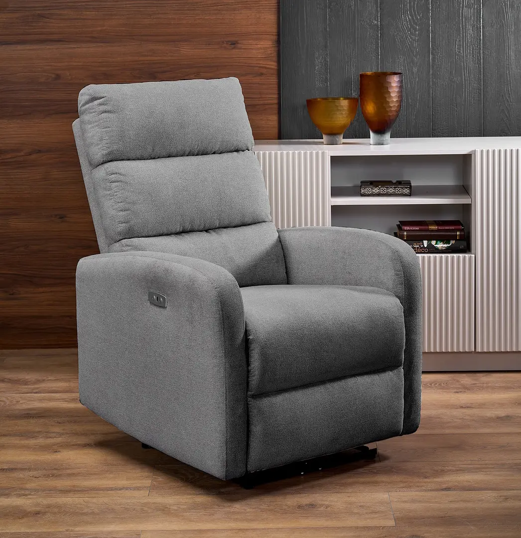 Fotoliu-recliner Halmar Carinio (Grey)
