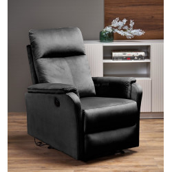 Fotoliu-recliner Halmar Crocus (Black)